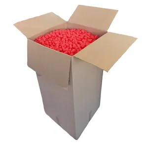 Fixierspachtel In BOX Chips BIO, 250 Liter, im Karton, rot